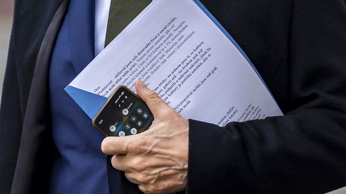 „Obětoval jsem celý dosavadní život.“ Klempíř si na Hrad nesl poznámky tak, že byly k přečtení